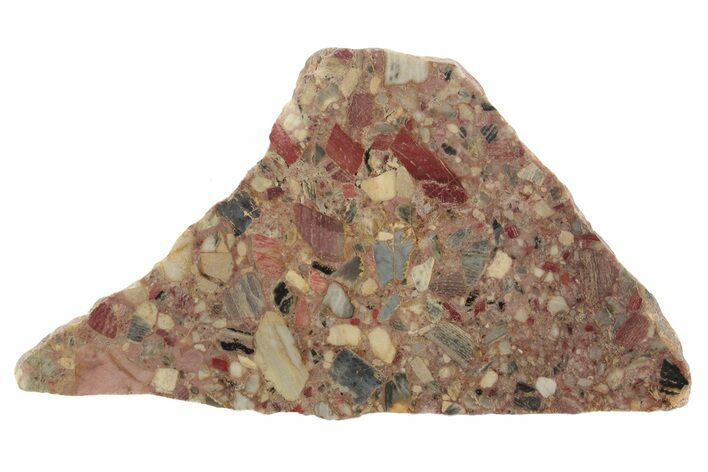 Polished Brecciated Chert Slab - Australia #240104